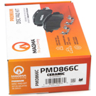 2012 Mitsubishi Eclipse Brake Pad Set 2