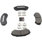 2003 Mitsubishi Montero Brake Pad Set 3
