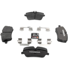 2007 Mercedes Benz C280 Brake Pad Set 6