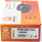Magma PMD874C Brake Pad Set 2
