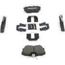2003 Volkswagen Eurovan Brake Pad Set 3