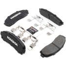 2011 Gmc Acadia Brake Pad Set 5