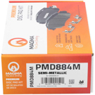 2007 Toyota Highlander Brake Pad Set 2