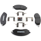 2013 Infiniti FX37 Brake Pad Set 1