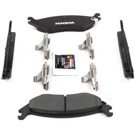 2003 Dodge Ram 1500 Van Brake Pad Set 3