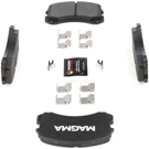2004 Mitsubishi Lancer Brake Pad Set 3