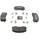 2007 Mitsubishi Lancer Brake Pad Set 6