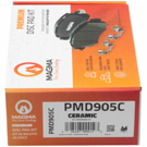2004 Nissan Quest Brake Pad Set 2
