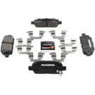2013 Infiniti FX37 Brake Pad Set 6
