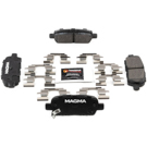 2013 Infiniti FX37 Brake Pad Set 1