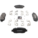 2004 Toyota Solara Brake Pad Set 6