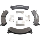 2003 Gmc Sierra 3500 Brake Pad Set 6