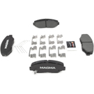 2004 Honda Element Brake Pad Set 1