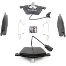 2012 Volkswagen CC Brake Pad Set 3