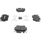 2000 Porsche Boxster Brake Pad Set 3