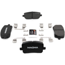 2004 Toyota Corolla Brake Pad Set 6