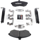2004 Hyundai Elantra Brake Pad Set 3