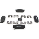 2009 Kia Sorento Brake Pad Set 6