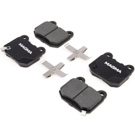 2018 Subaru BRZ Brake Pad Set 5
