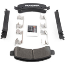2012 Chevrolet Express 2500 Brake Pad Set 3