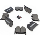 2004 Mercedes Benz E55 AMG Brake Pad Set 1