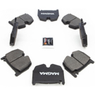 2004 Mercedes Benz E55 AMG Brake Pad Set 3