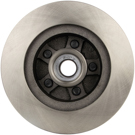 1987 Dodge Dakota Brake Rotor and Hub Assembly 3