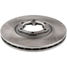 1987 Dodge Ram 50 Brake Rotor 2