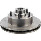 2000 Dodge Ram 1500 Van Brake Rotor and Hub Assembly 2