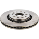 2008 Mercury Sable Brake Rotor 2