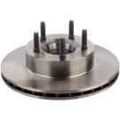 1994 Mazda B3000 Brake Rotor and Hub Assembly 2