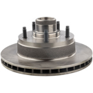 2000 Ford E Series Van Brake Rotor and Hub Assembly 2