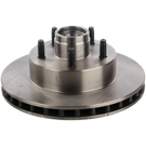 1995 Mazda B2300 Brake Rotor and Hub Assembly 2