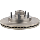 2000 Ford F Series Trucks Brake Rotor and Hub Assembly 2