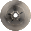 2000 Ford F Series Trucks Brake Rotor and Hub Assembly 1