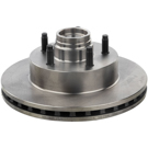 2000 Mazda B2500 Brake Rotor and Hub Assembly 2