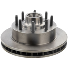 2000 Ford Excursion Brake Rotor and Hub Assembly 2