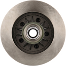 2000 Ford Expedition Brake Rotor and Hub Assembly 3