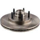 2000 Ford F Series Trucks Brake Rotor and Hub Assembly 2
