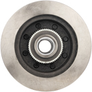 2003 Ford Excursion Brake Rotor and Hub Assembly 3