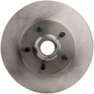 2011 Ford Ranger Brake Rotor and Hub Assembly 1