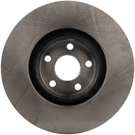 2017 Ford Edge Brake Rotor 3