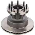 2000 Ford E Series Van Brake Rotor and Hub Assembly 2