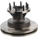 2017 Thor-Motor-Coach Axis Brake Rotor and Hub Assembly 2