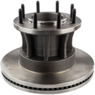 2013 Ford F Series Trucks Brake Rotor and Hub Assembly 2
