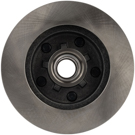 1981 Oldsmobile Cutlass Calais Brake Rotor and Hub Assembly 3