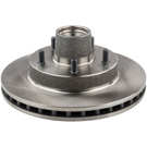 1981 Oldsmobile Cutlass Calais Brake Rotor and Hub Assembly 2