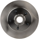 1981 Oldsmobile Cutlass Calais Brake Rotor and Hub Assembly 1