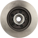 2000 Chevrolet Astro Van Brake Rotor and Hub Assembly 3