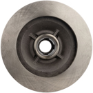1993 Gmc Pick-up Truck Brake Rotor and Hub Assembly 3
